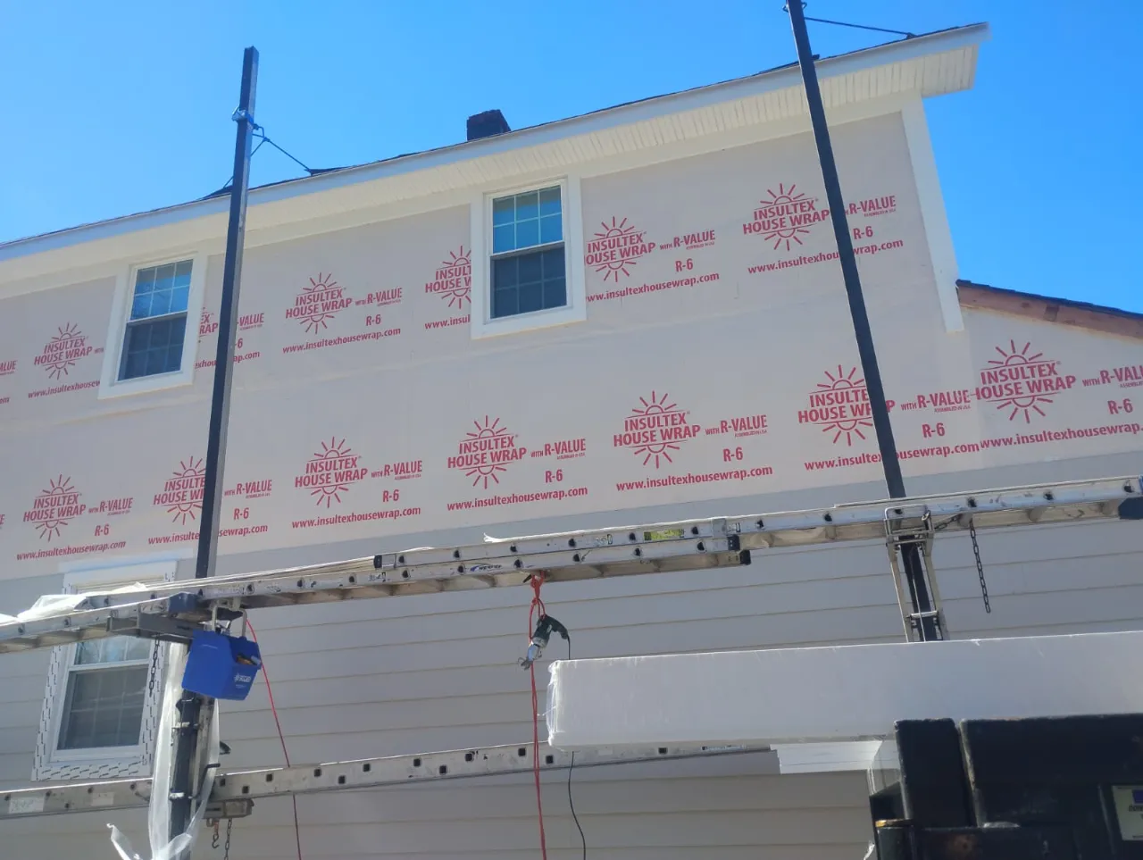 EPDM Flat Roof project in Connecticut by Family Restoration Home Improvement LLC