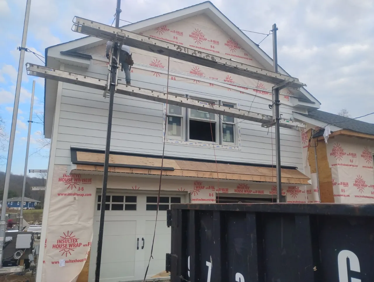 Siding replacement project in Connecticut by Family Restoration Home Improvement LLC