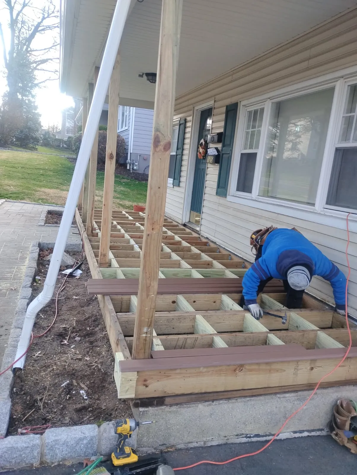 Home addition project in Connecticut by Family Restoration Home Improvement LLC